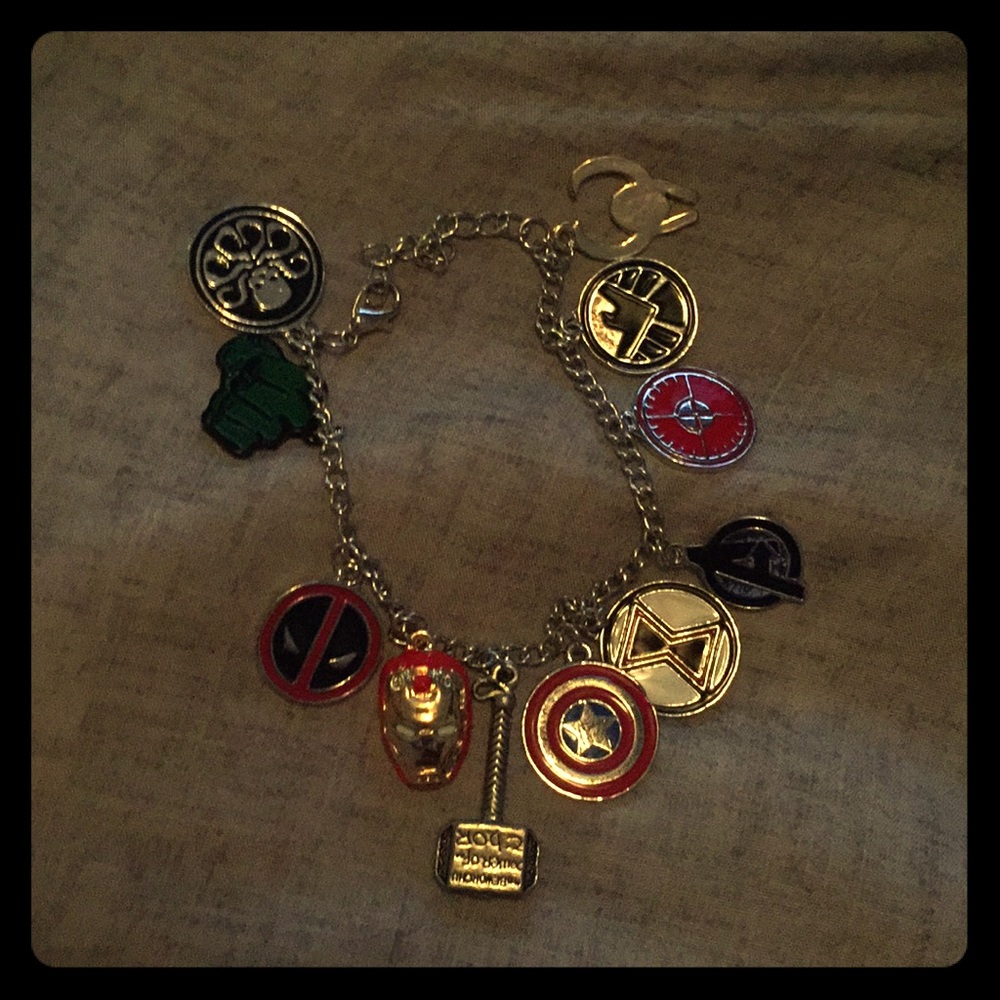 Avengers Charm Bracelet